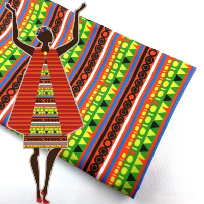 Customized African Print 100% Cotton Fabric